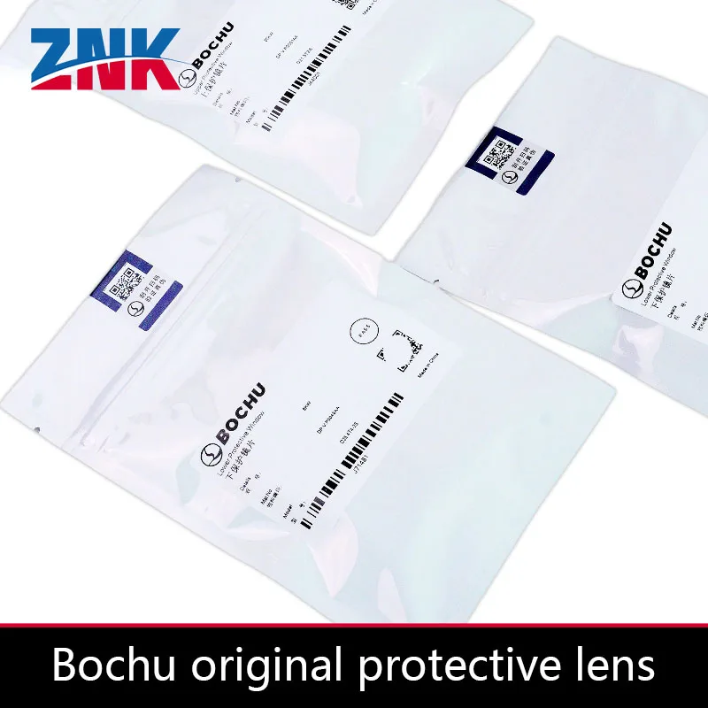 ZNK Laser BOCHU Original Laser Protection Lens D34.0T5 Baichu Black King Kong Window Film D25.4T4 BOCI Laser Accessories Nozzle