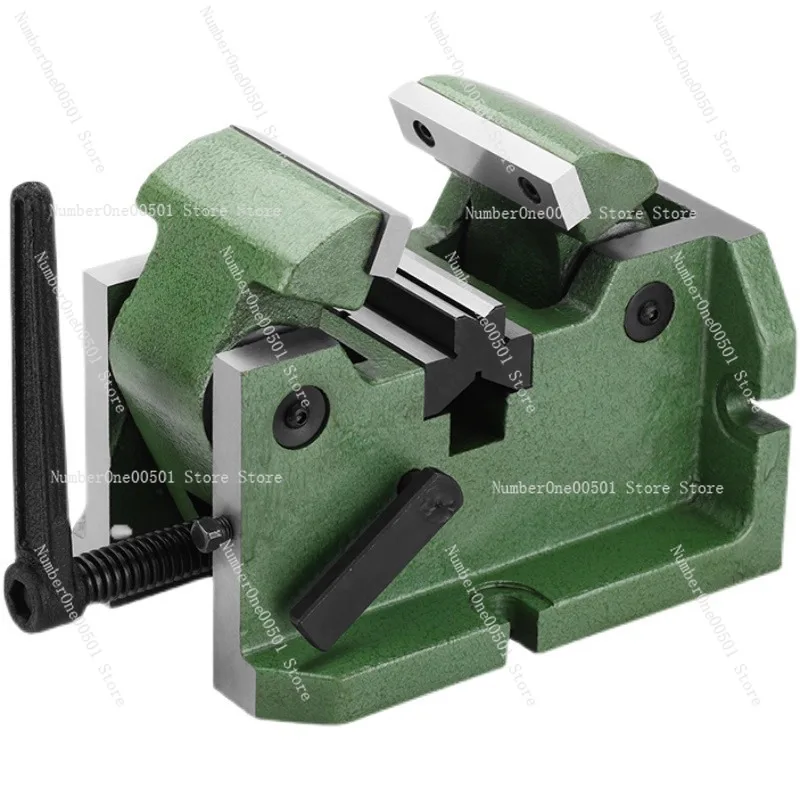 3cun ≈ 3.94inch Heavy Duty V Type Bench Vise Milling Machine Vise for Clamping Round Tubular Cylindrical Objects