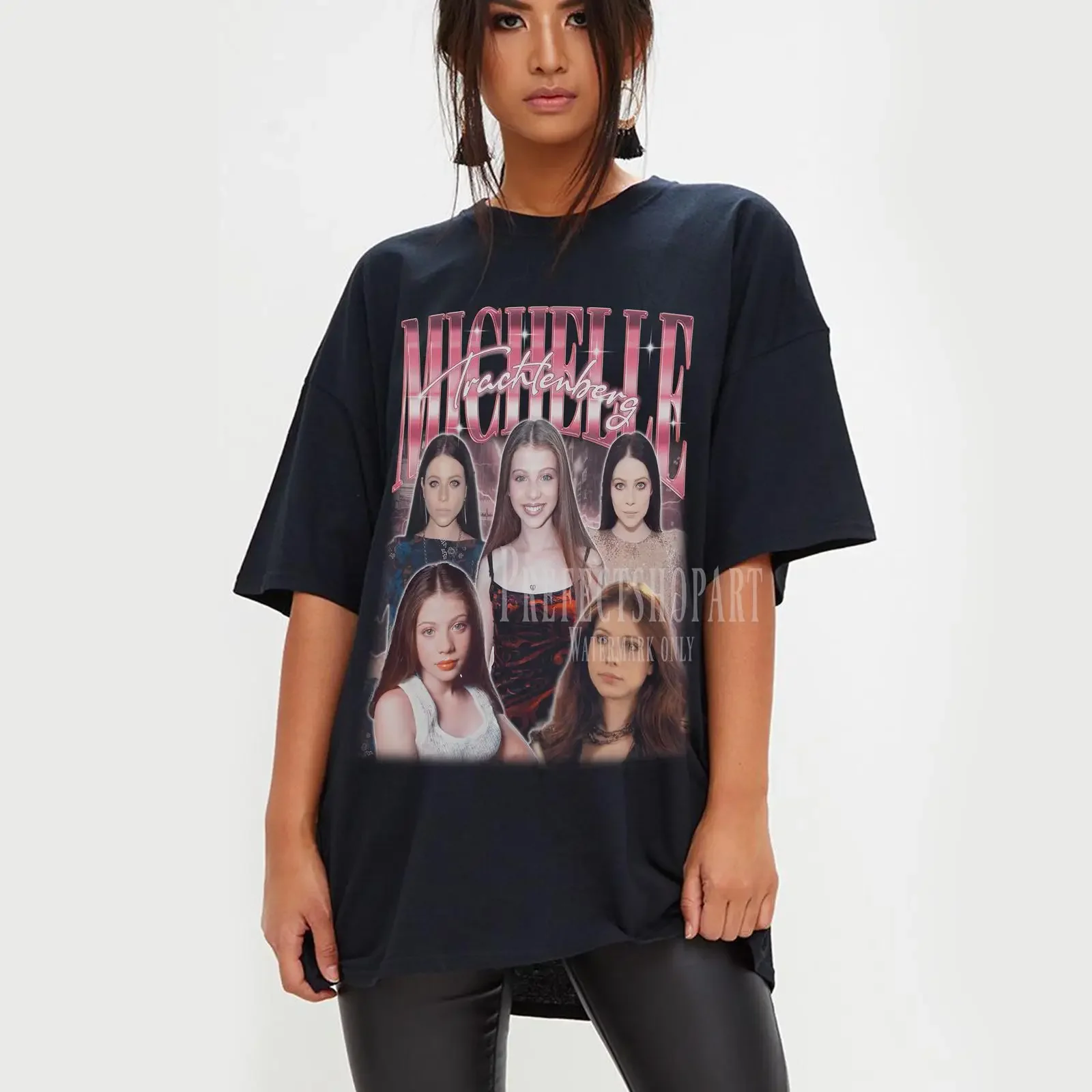 MICHELLE TRACHTENBERG T Shirt Sweateshirt Merch vintage Washed Top For Everyday Wear Soft Casual graphic Slightly Stylish