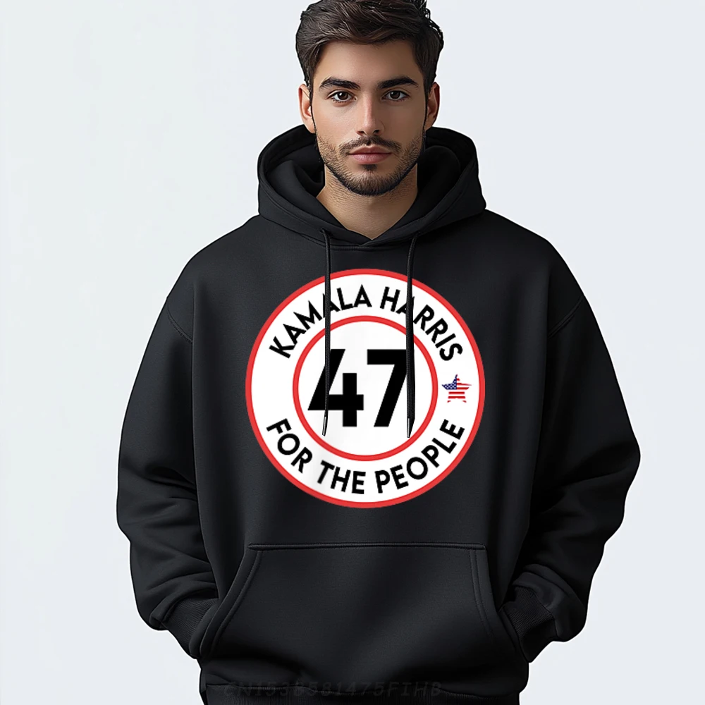 

Kamala Harris That My 47 Father Day O-Neck Hoodies Long Sleeve Casual Hoodies Family Birthday Sweatshrt