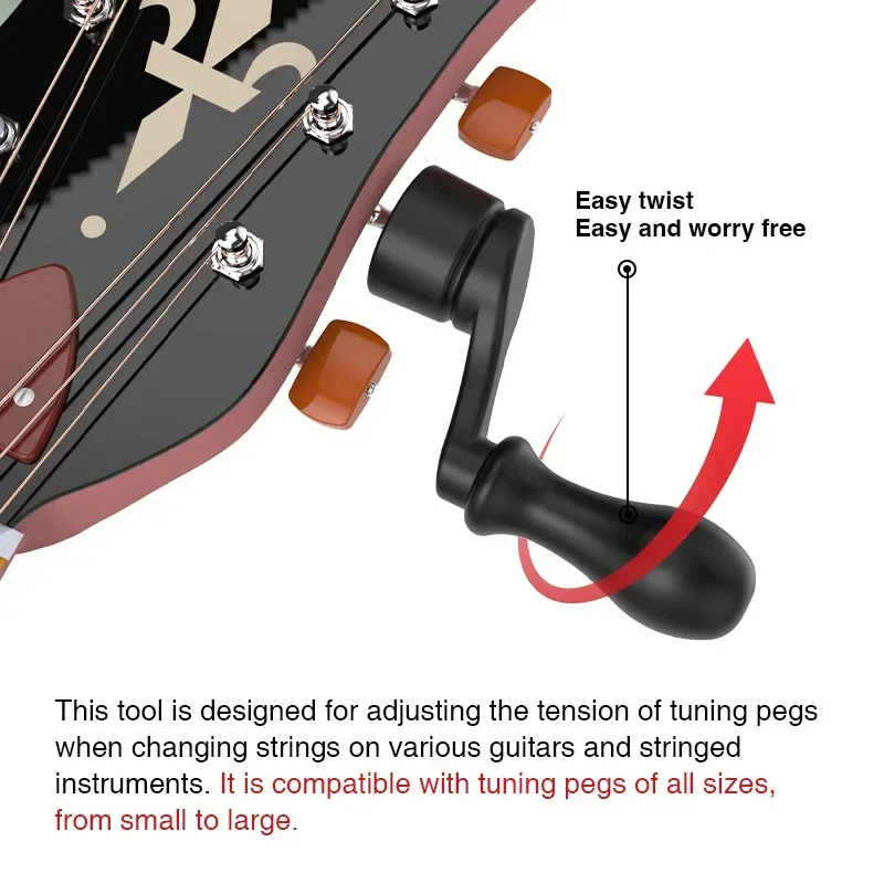 Avvolgitore per corde per chitarra Avvolgitore per onde manuali per strumenti Strumento per la creazione di riparazione del cambio delle corde classiche acustiche