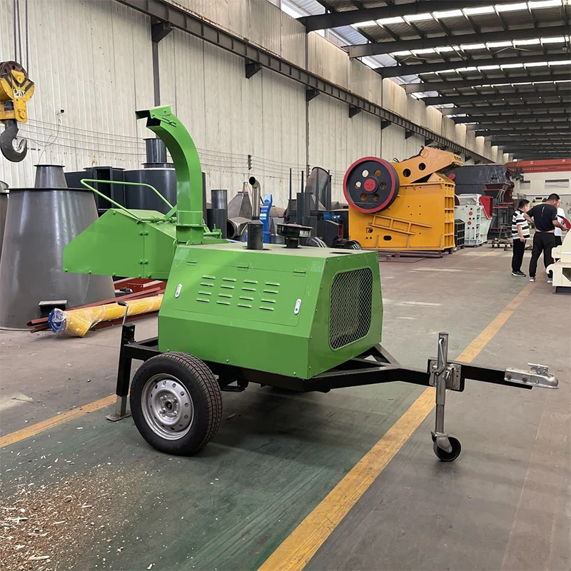 600 Small Wood Chipper: 0.4–0.6 T/h Corn Stalk/Bamboo Shredding and Processing for Feed/Biomass Fuel Production (Customized) view 2