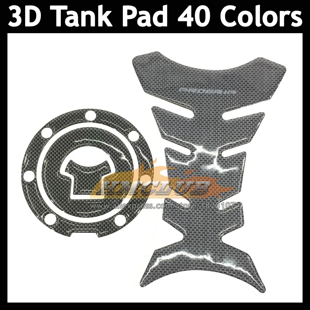 3D Carbon Fiber Tank Pad For HONDA NSR250R MC28 PGM4 NSR 250R 250 R 94 95 96 97 98 99 1994 1999 Gas Tank Cap Protector sticker