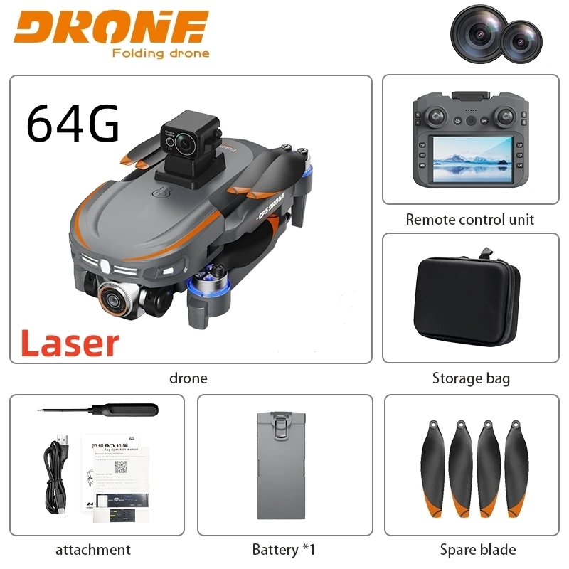 

S28 Original GPS Drone Professional HD 8K Camera 5G Wifi FPV Photography RC Quadcopter Obstacle Avoidance Aircraft Toys