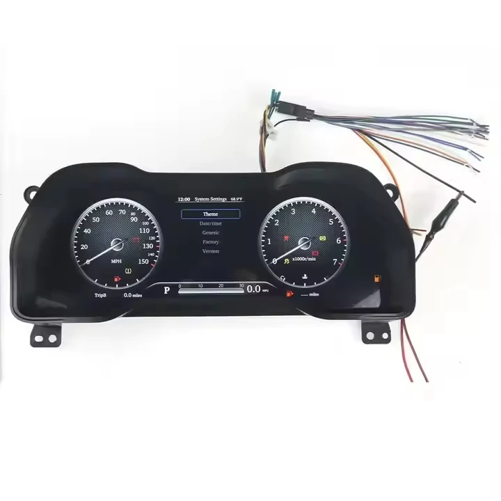 12.3'' LCD Digital Instrument Cluster Speedometer For Toyota 4Runner 2014‑2019 Car Interior Tuning Parts