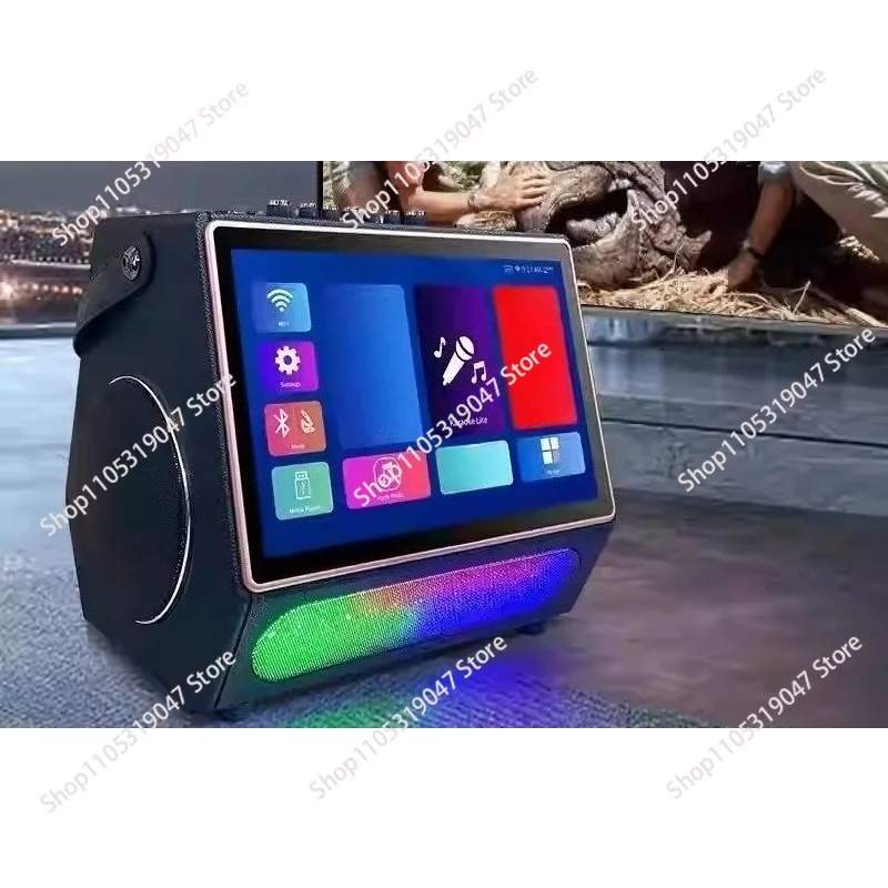 High-power Square Dance Stereo with Display Screen, Jukebox, Bluetooth Speaker, Karaoke with Microphone, Big Stereo.