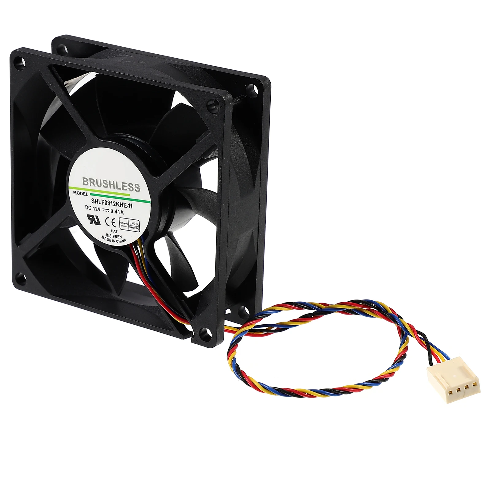 

4 Wire Large Cooling for Computer CPU Radiator Chassis Fan Versatile Material Efficient Heat Dissipation Gaming