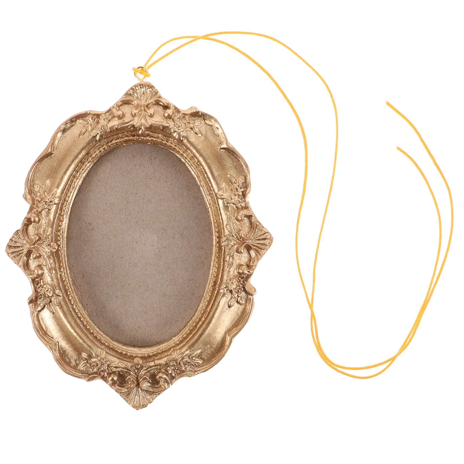 

Mini Vintage Picture Frame Photo Frame Ornaments For Christmas Tree Hanging Decor Resin Small Christmas Tree Ornament Wall Home