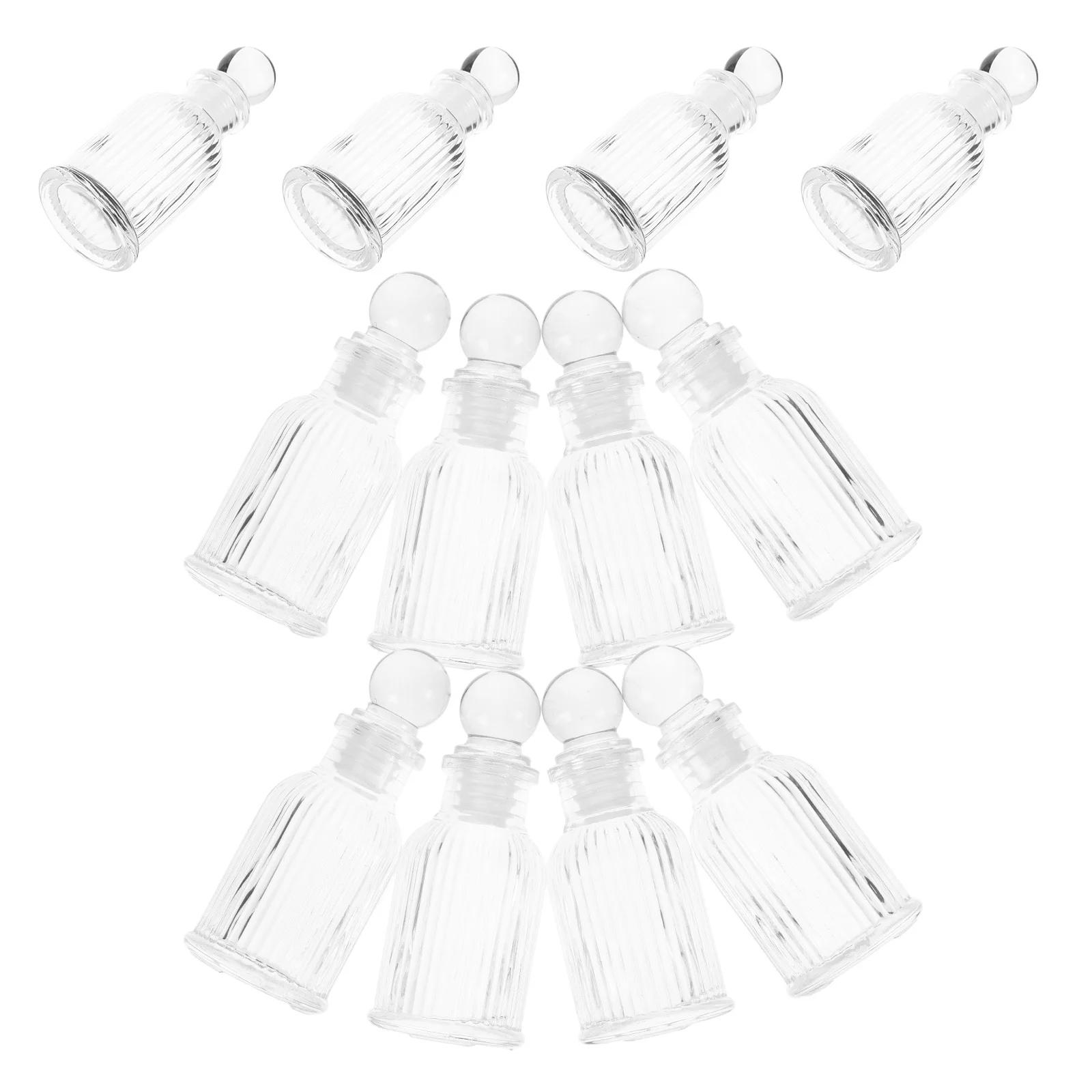 

12 Pcs Christian Message Bottle Catholic Cross Apothecary Bottles Holy Water Vessel Blessing