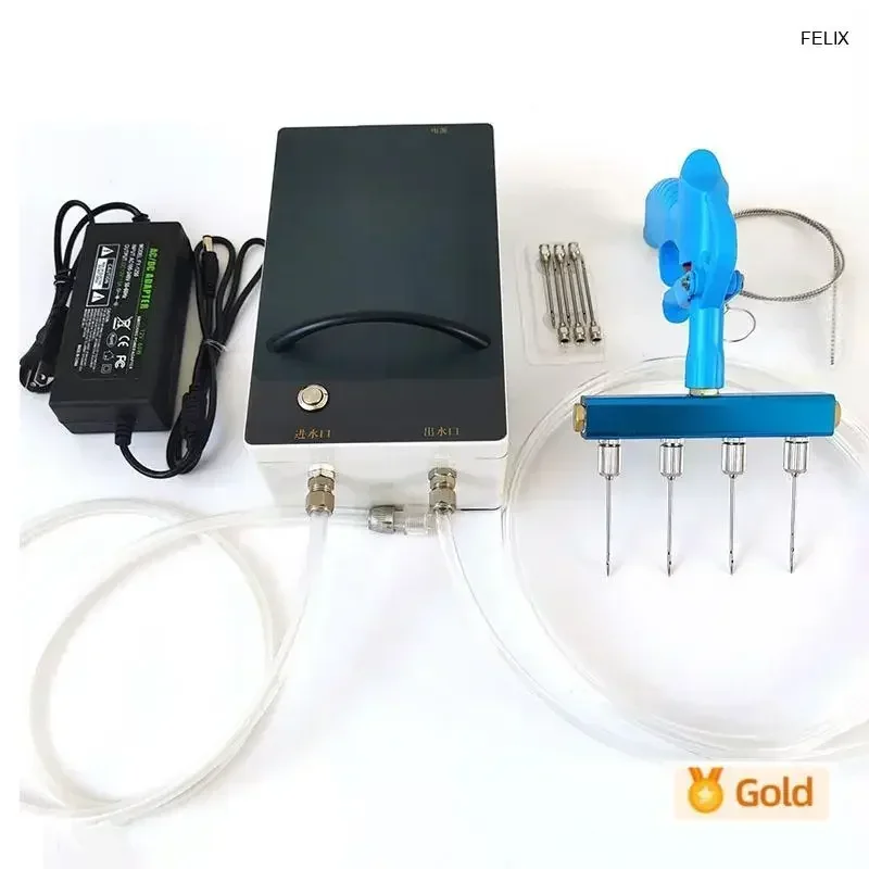

Cheap And Fine NEW Electric Meat Saline Syringe Pump High Pressure Bacon Pump Gun Electric Injector Meat Processor 316 Stainless