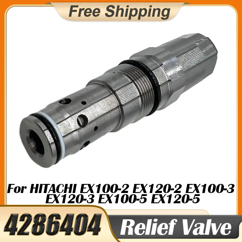 4286404 4328226 4373201 SWING MOTOR RELIER VALVE FOR HITACHI EX100-2 EX120-2 EX100-3 EX120-3 EX100-5 EX120-5 EX130H-5 EX135UR-5