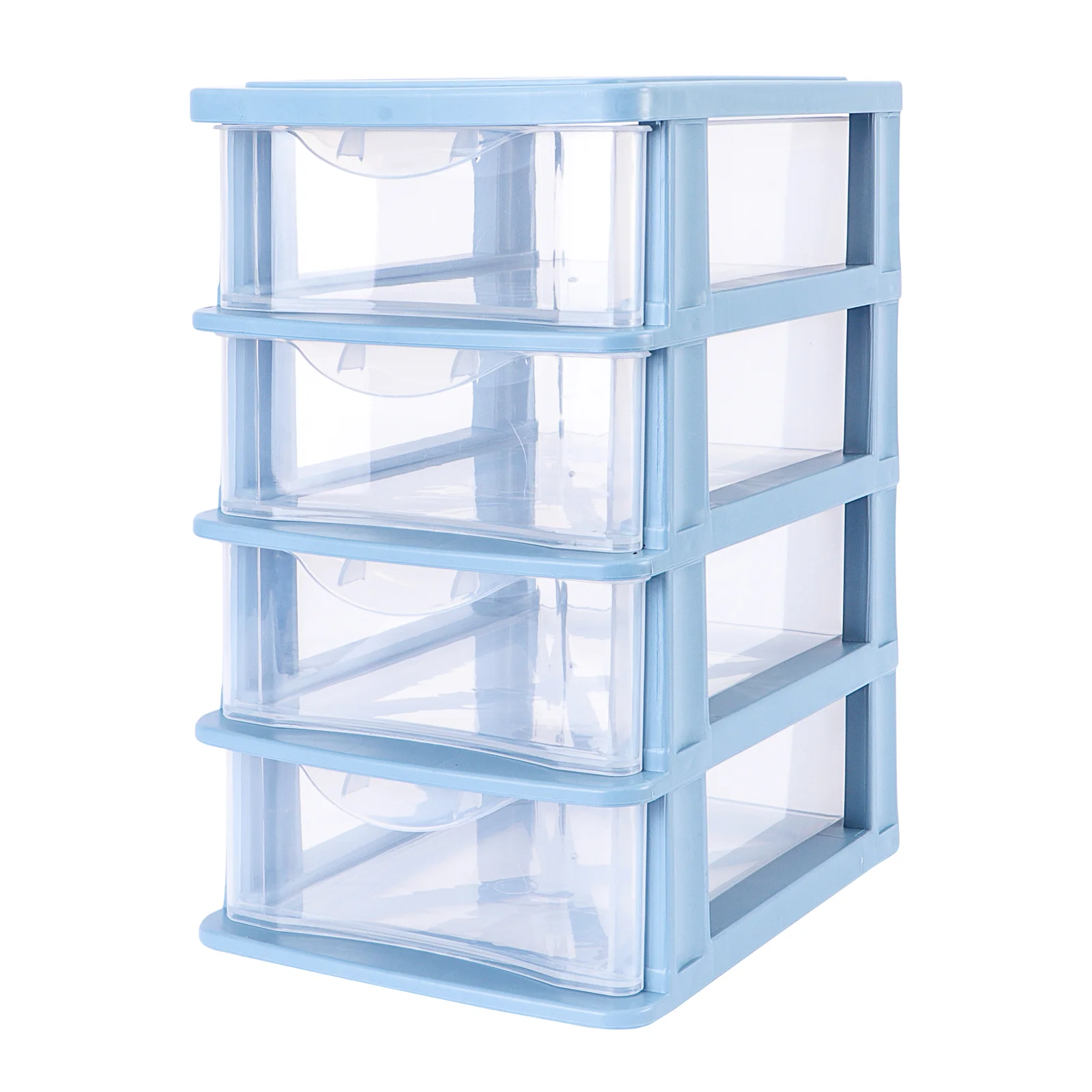 Shelf Storage Box Desktop Case Tabletop Container Damp-proof Plastic Pp Organizing Holder Space-saving