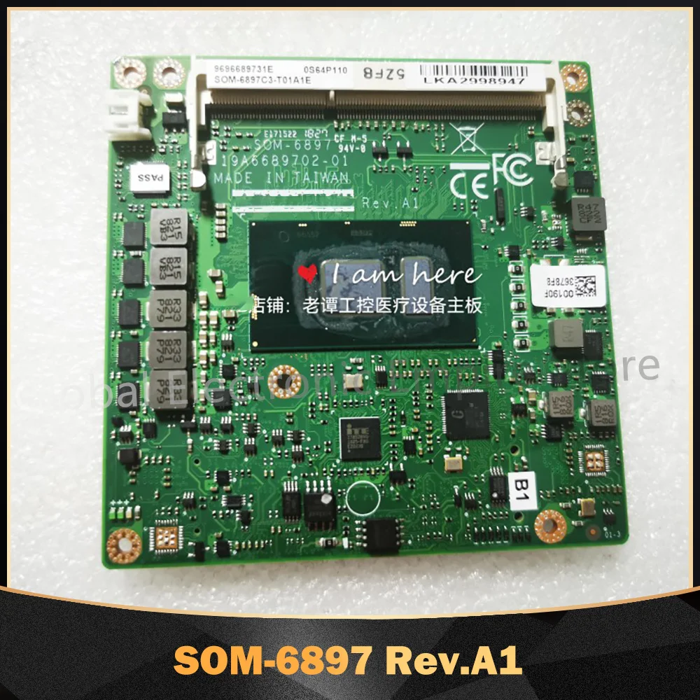 

Для Advantech Industrial Control Board SOM-6897C3-T01A1E0 SOM-6897 Rev.A1