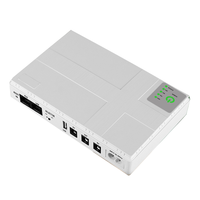 5V 9V 12V Uninterruptible Power Supply Mini UPS POE 10400MAh Battery Backup for WiFi Router CCTV(EU Plug)