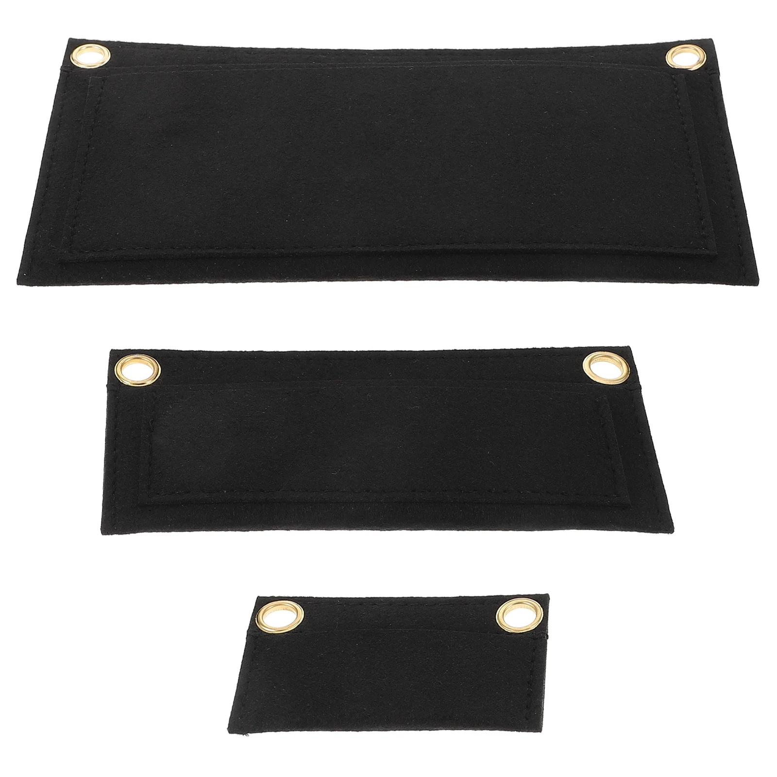 

3Pcs Felt Organizer Inserts for Handbags DIY Purse Insert Liner Clutch Bag Storage Divider Inner Pocket Wallet Organizer Insert
