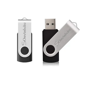 Metal USB Flash Drive Pendrive, Memory Stick, Pen Drive, 4GB, 8GB, 16GB, 32GB, 64GB, 128GB, 2.0 6 principais vendas pena drive - №4