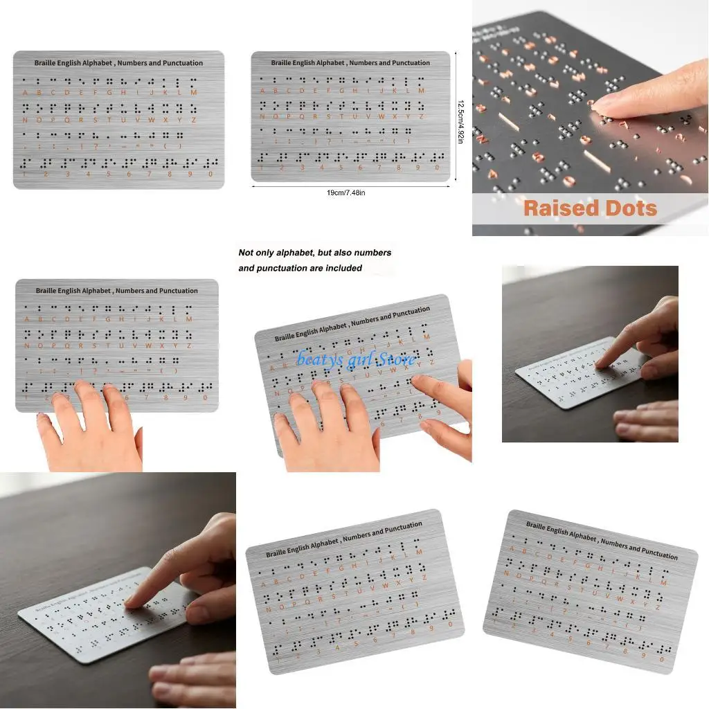 

C7AB Поднятые точки Алфавиты Брайля Номера досок Символы пунктуации Тактильное обучение