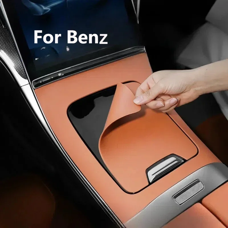 

For Mercedes Benz C Class 2023 2024 C260L C200L GLC 2023 2024 Center Console Silicone Pad Dustproof Non-Slip Mat Accessories LHD