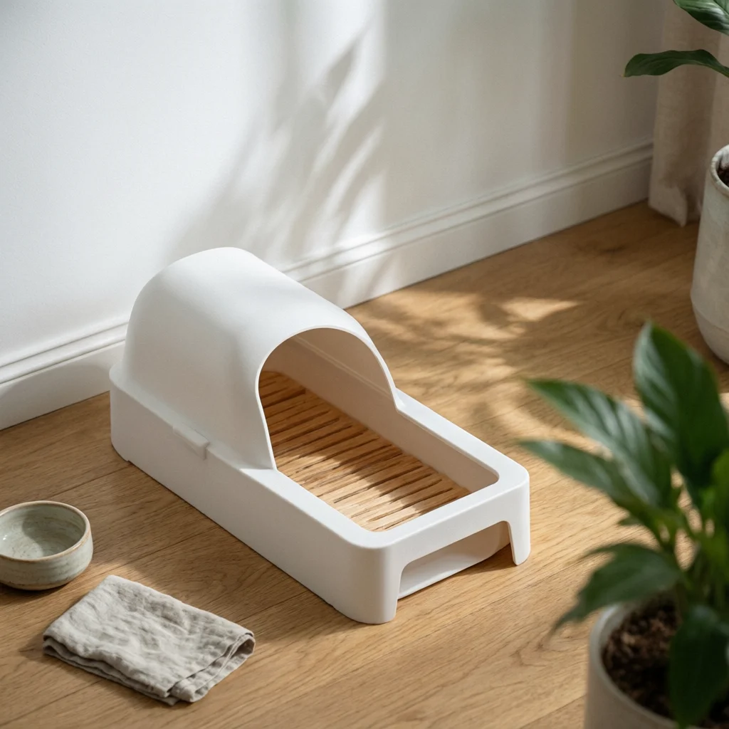 Automatic Shoe Cover Dispenser with Handle Sturdy Shoe Cover Machine with Film Roll Stable Hygienic for Guests, Entryway, Home