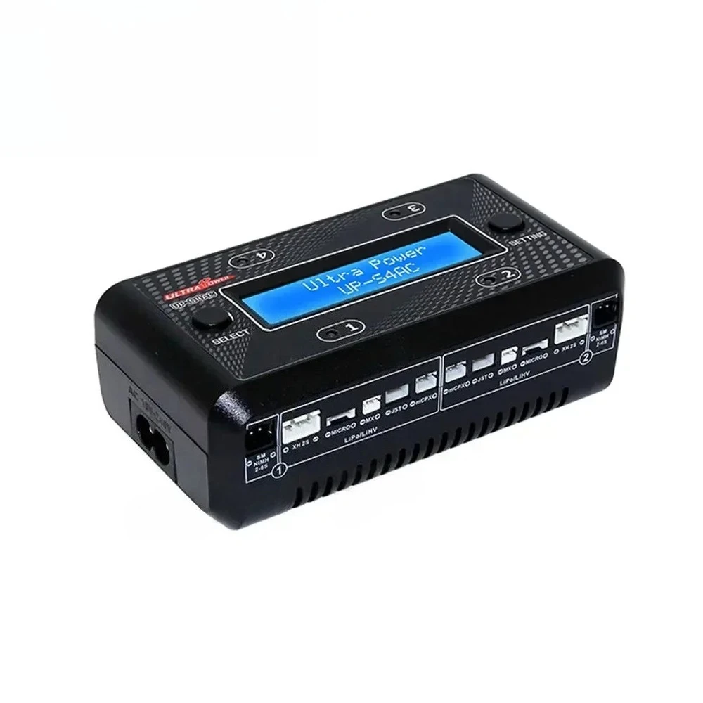 ULTRA POWER UP-S4AC LCD Digital 4x7W 1A AC DC Smart Unit 1S-2S LiPO/LiHV 2S-6S NiMH/NiCd Cell Maintenance Tool