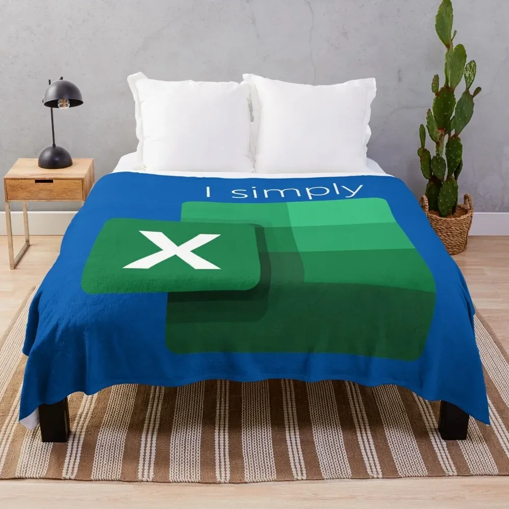 I simply Excel Throw Blanket Luxury Thicken bed plaid Soft Big Summer Beddings Blankets