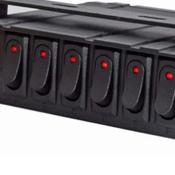 

6-key panel switch 6-position rocker switch combination yacht rv