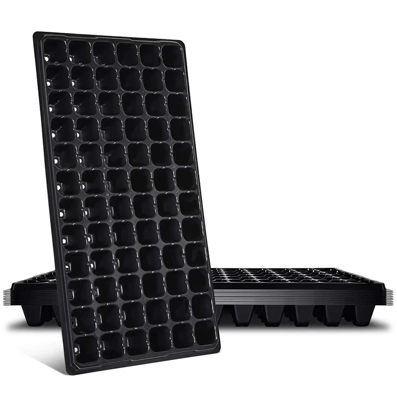 

10 Pack Seed Starter Tray, 72 Cell Seedling Trays With Drain Holes, Reusable Seed Starter Kit, Mini Propagator Plant