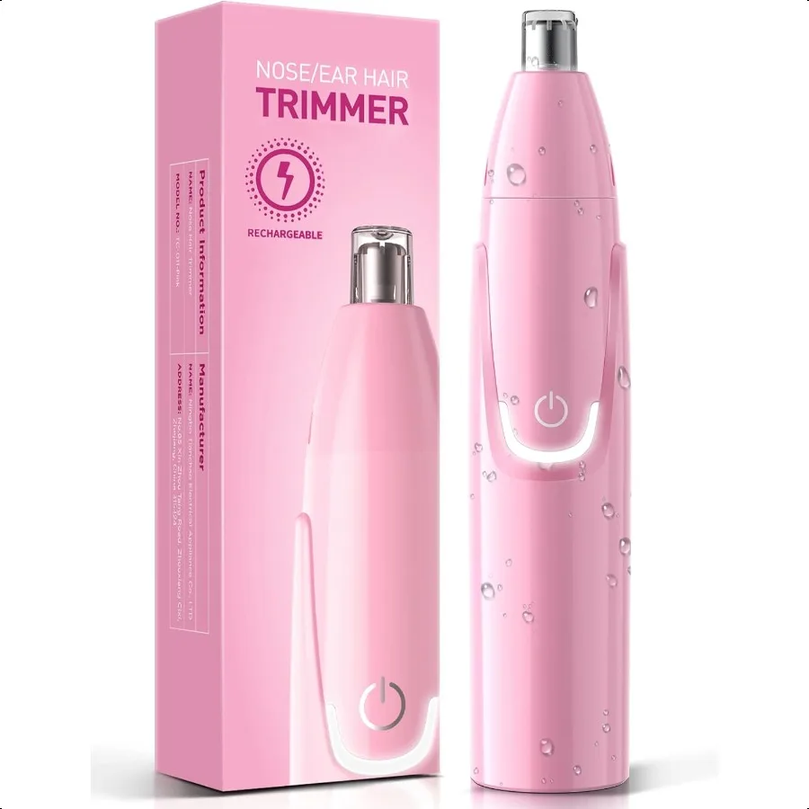 

ZORAMI Rechargeable Ear and Nose Hair Trimmer 2025 Profional Painl Eyebrow Facial Hair Trimmer for Men Women Powerful Motor and