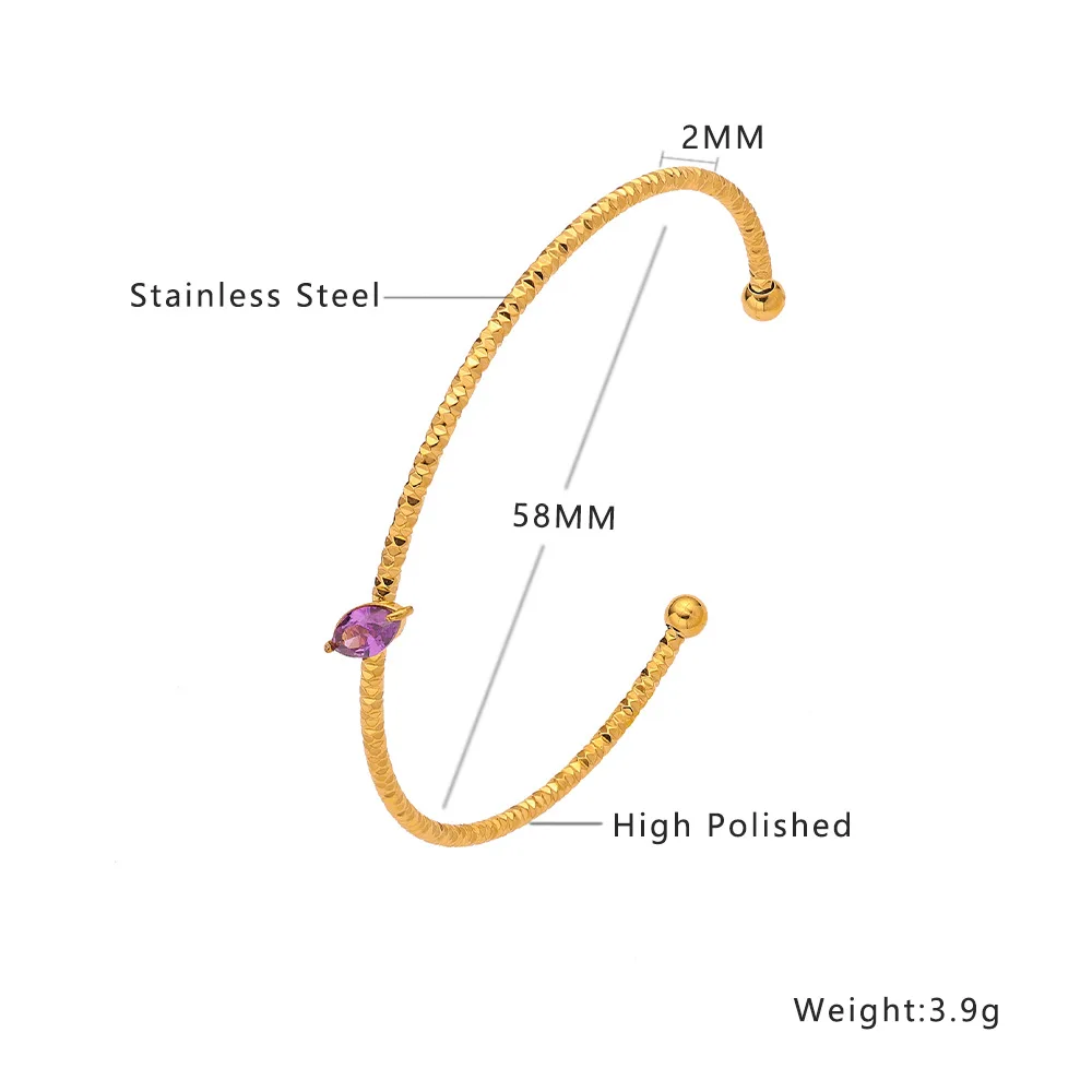 

Модный Открытый браслет из золотистой титановой стали серебристого цвета для мужчин и женщин, Ювелирное Украшение для подарка