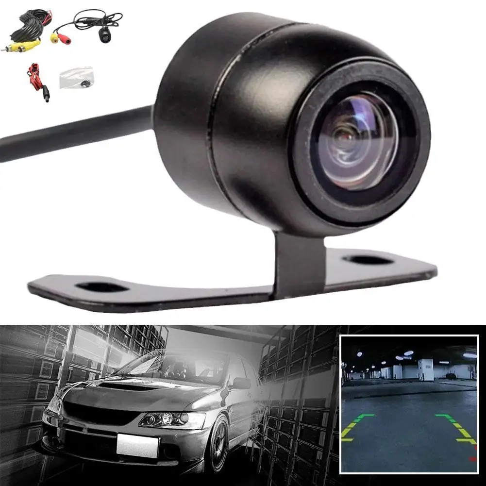 

Car Reverse Camera HD Night Vision Waterproof CCD LED Auto Backup Monitor Color Image Wide Angle Rear View Parking Camera