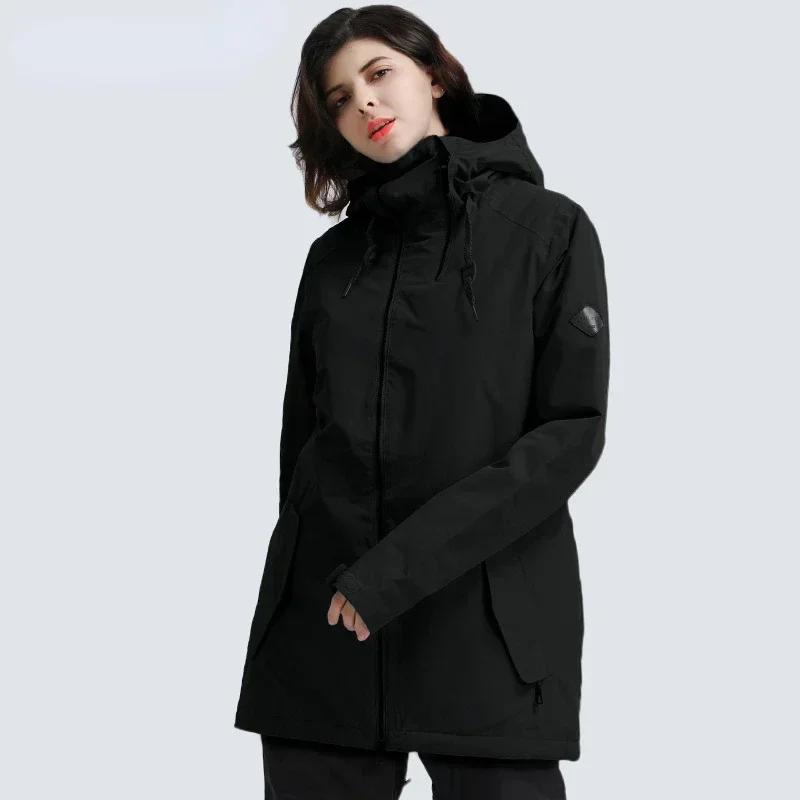 

Snowboard Coats Mountain Windproof Warm Ski Jackets Women 2025 Outdoor Sports Skiing Hoodie Tops Waterproof Winter Snow Clothes