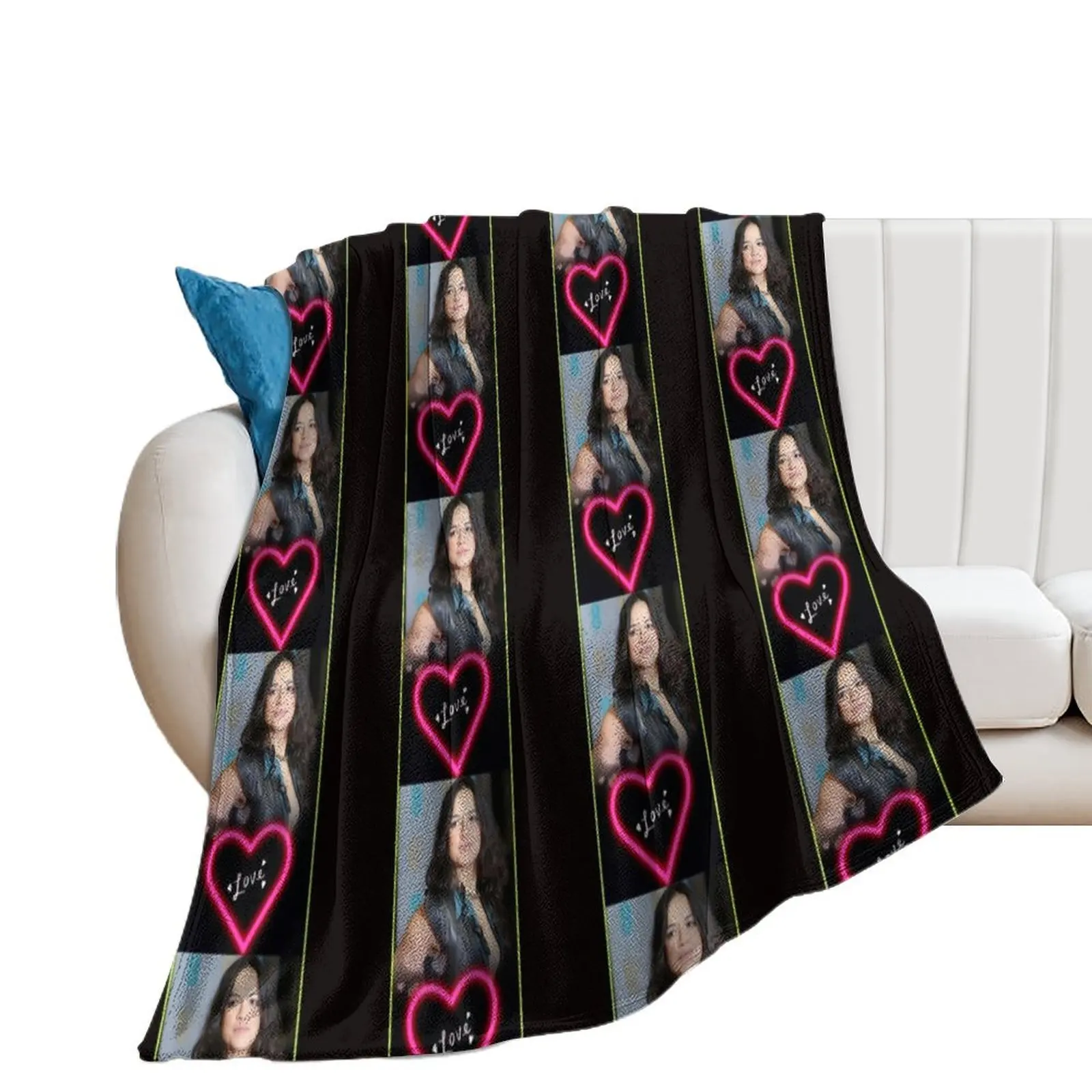 

Michelle Rodriguez Throw Blanket Bed linens Hairys Winter beds Retros Blankets