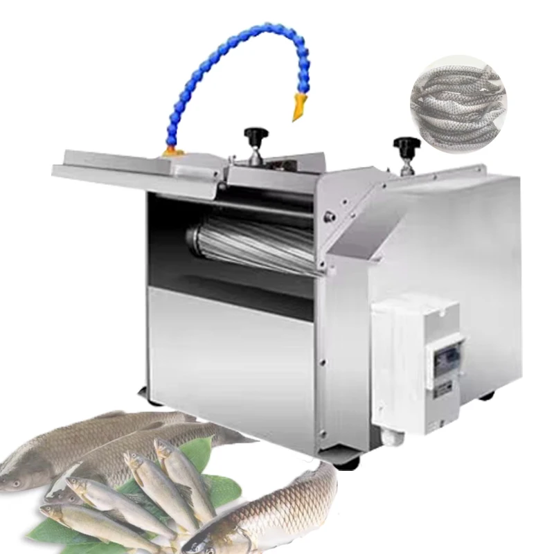 Fish Backbone Removing Machine Fish Fillet Machine Tilapia Skin Peeling Machine