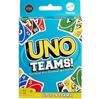 HOT *112pcs Uno TEAMS! Game Board Games UNO Cards Table Family Party Entertainment UNO Games Card Toys Children Birthday gift