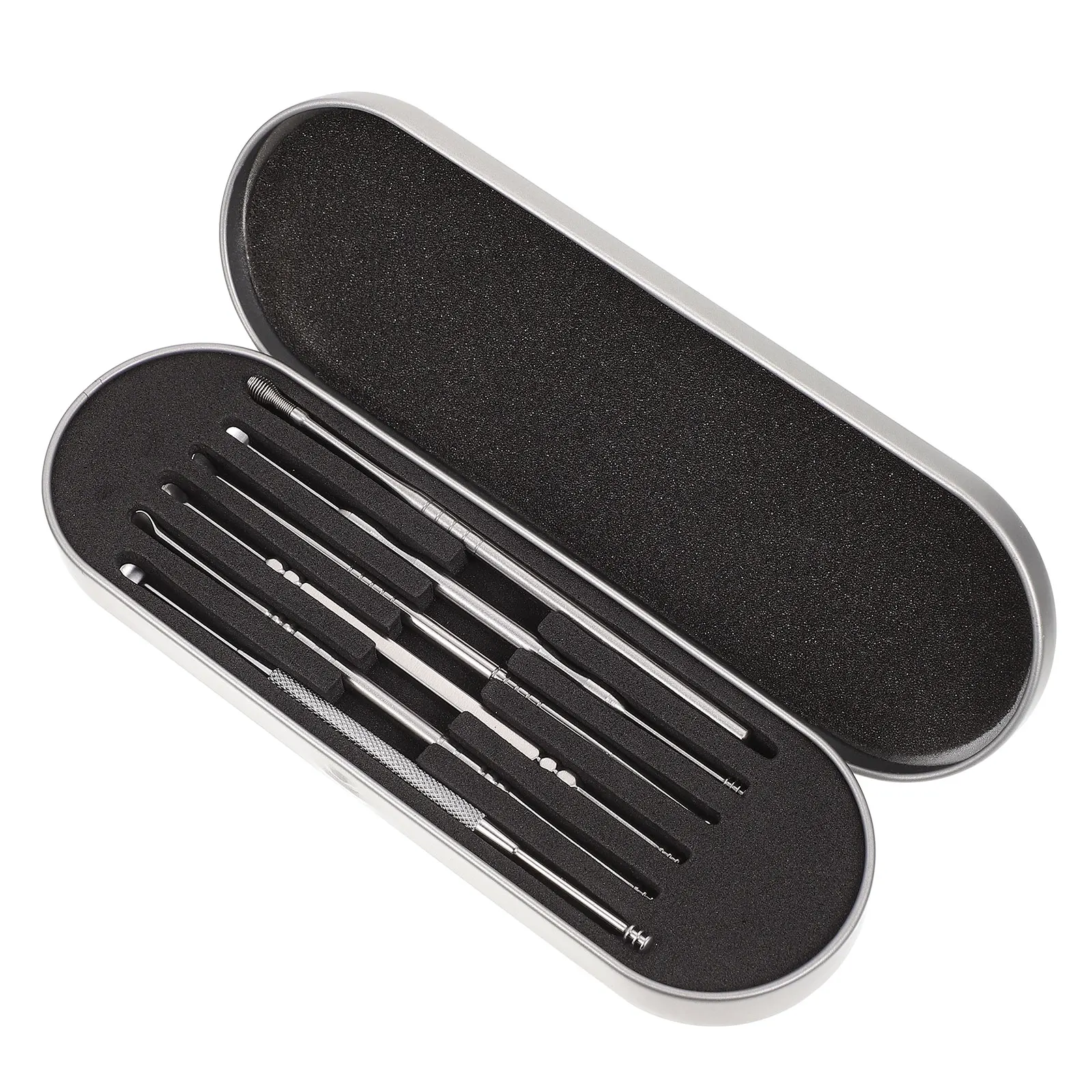 

Ear Practical Spoons Stainless Steel Ear Spoons for Removal Kit Stainless Steel Tools Portable Cleaning Health Care