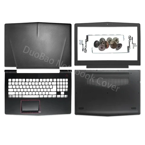 Para Legion Y520 R720 Y520-15 R720 -15 Y520-15IKB R720-15IKB cubierta trasera LCD para portátil/bisel frontal/bisagras/reposamanos/cubierta inferior