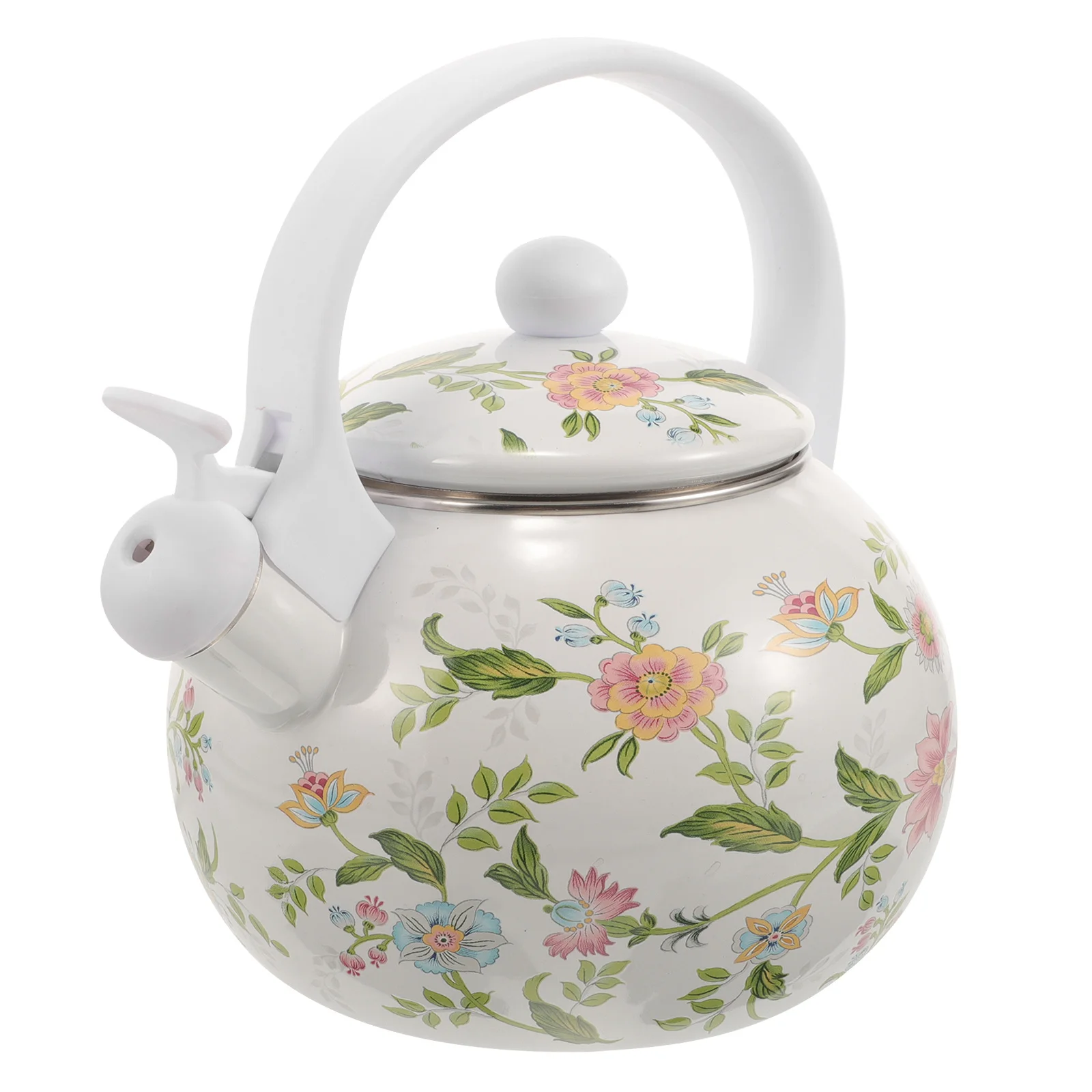 

Stylish Enamel Water Kettle Thickened Design Long Lasting Heat Insulation Home Party Enamel Kettle for Home Tea Pot for Party