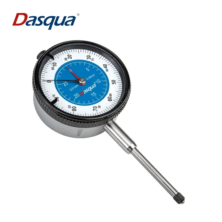 2025 Dasqua 0-25 0-30 0-50 0-80 0-100mm Indicador De Dial Gauge 50  Large Measuring Range Dial Indicator 30mm