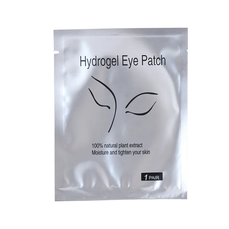 50 Pairs Disposable Hydrogel Eye Patch Gel Eyelash Pad Lash Lifting Paper Eyes Stickers Eyelash Extension Supplies Makeup Tools