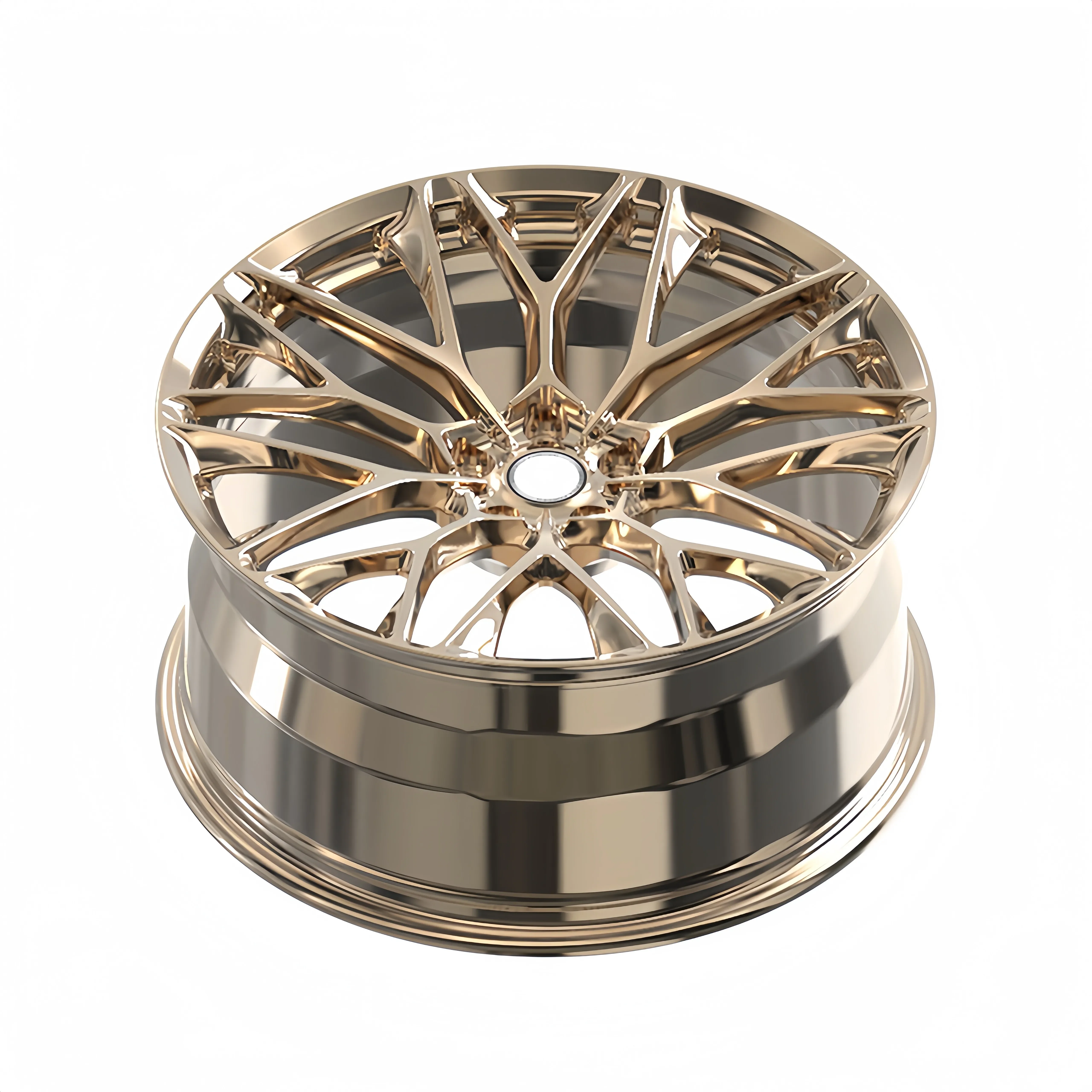 

2026 New ArrivalBC Custom Plating Light Gold 5X120 5X112 5X114.3 18 19 20 21 22Inch 1-Picec Forged Wheels for M2 M3 M4 E60 E