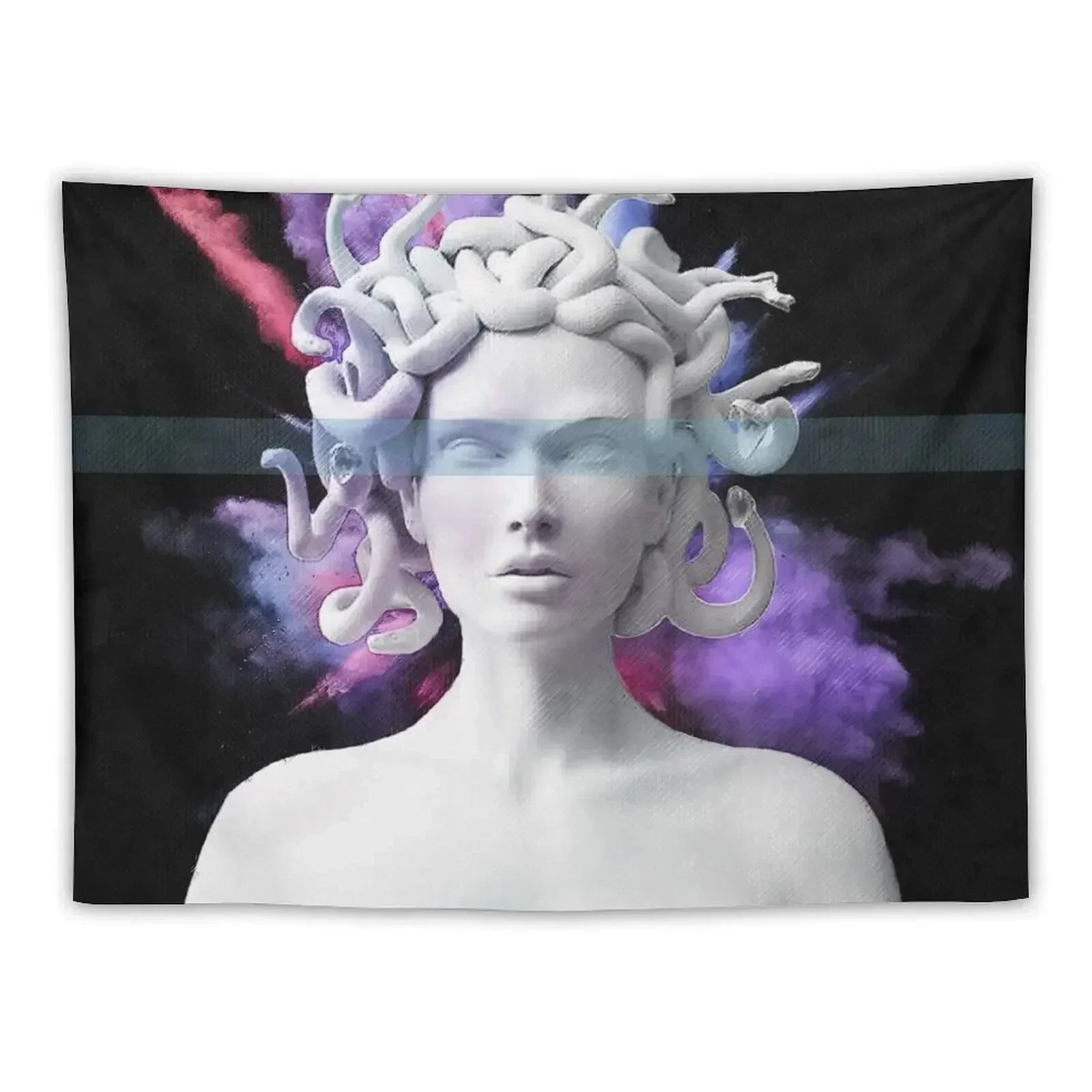 Medusa color blast Tapestry Home And Comfort Decor Cute Decor Tapestry