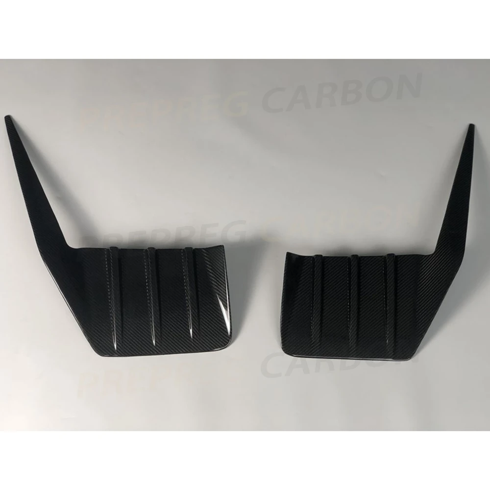 Prepreg Dry Carbon Rear Bumper Splitters For BMW 2 Series M2 G87 2023+ Fog Light Air Vent Trim Side Outlet Intake Decoration FRP