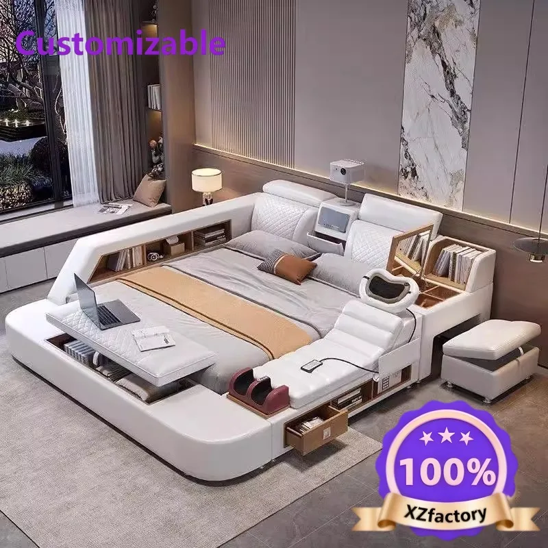 Factory Direct 2026 Top Proyector modernotatami masaje multifunción, cama doble apartamento grande