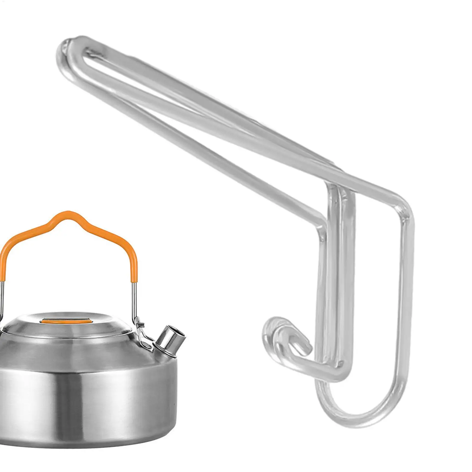 Stainless Steel Camping Bowl Water Guide Frame Camping Drip Coffee Spout Accessories for Hiking Backpacking Travel