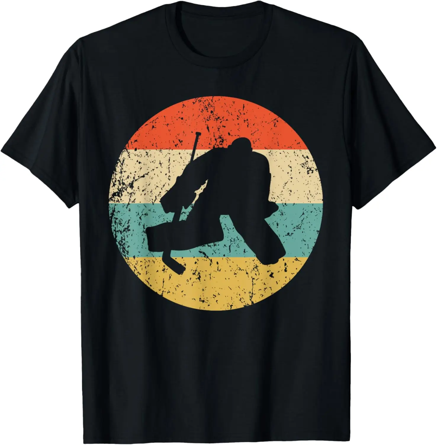 

Hockey Shirt - Vintage Retro Hockey Goalie T-Shirt T-Shirt
