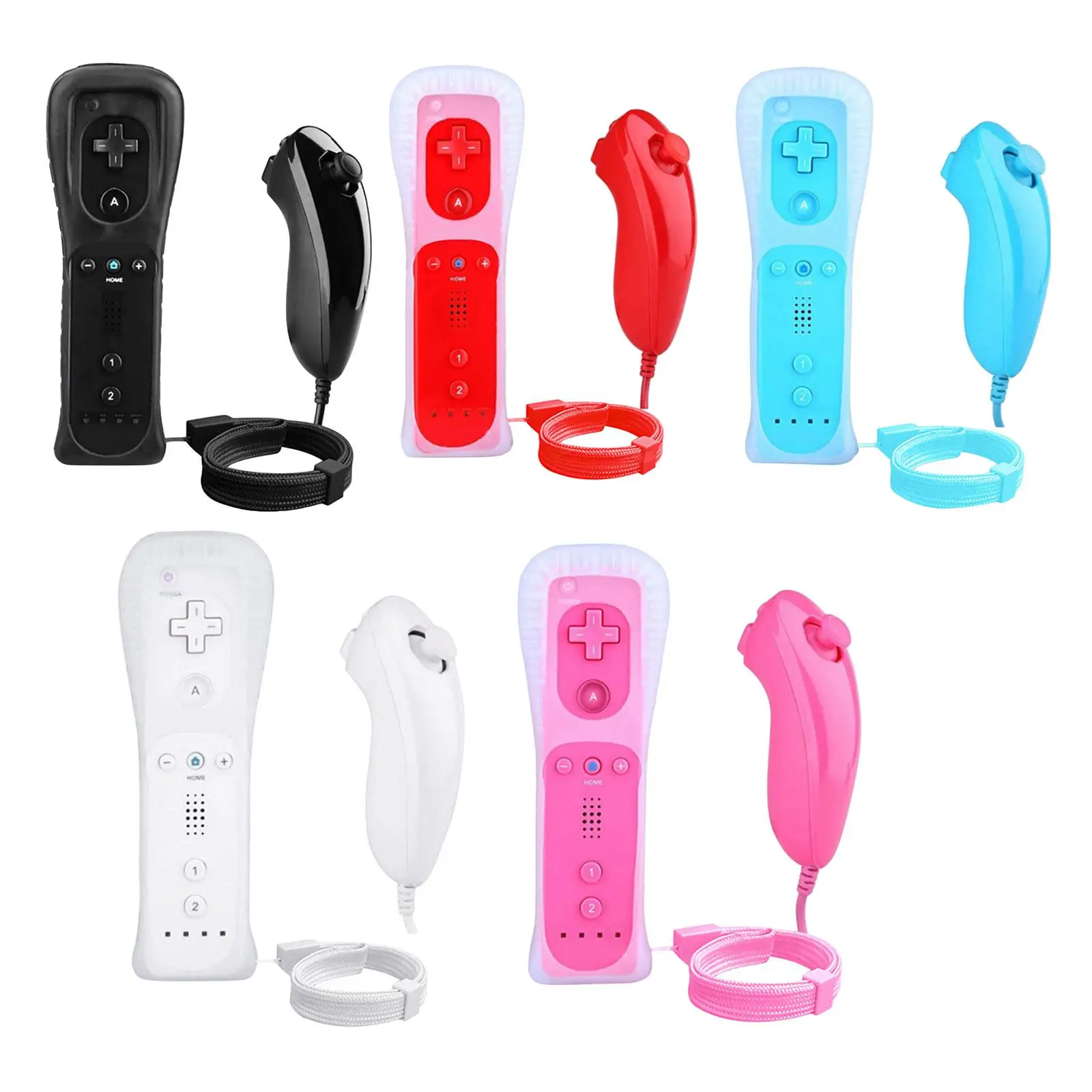 

Комбинированный комплект контроллера жестов и джойстика Nunchuck для Nintendo Wii Wii U