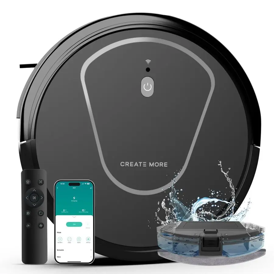 5000Pa Robot Vacuum… - image