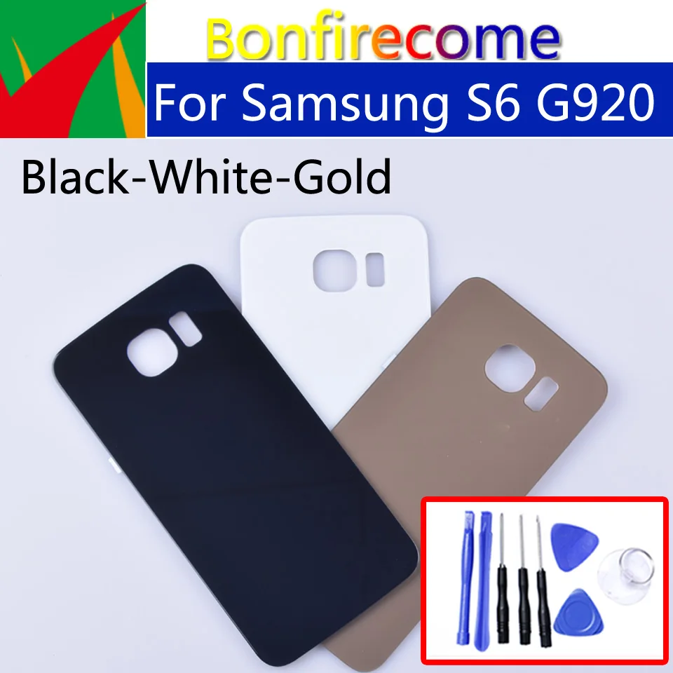 

Battery Back Cover For Samsung Galaxy S6 G920 G920F G920A G920FD G920I Housing Rear Door Case Replacement Parts