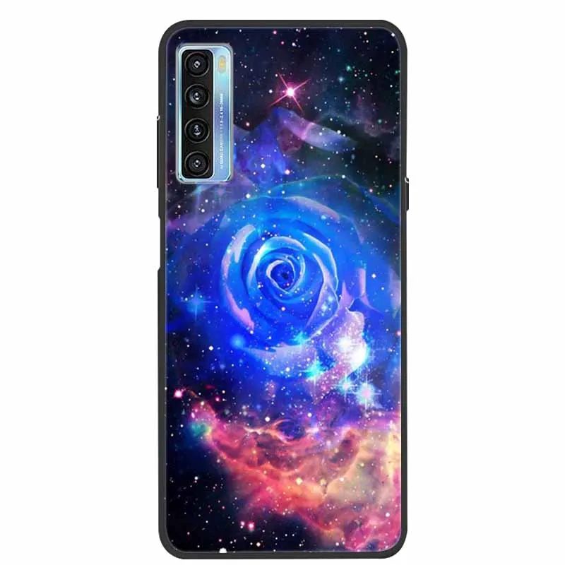 For TCL 20S 20L + Case CooL Silicone TPU Soft Phone Back Cover for TCL 20 5G Cases TCL 20L Plus Funda Audio Ray Shockproof Coque