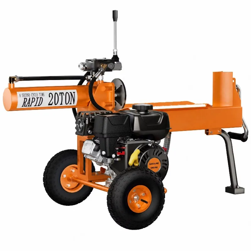 Powered Log Splitter High Efficiency Portable Firewood Splitter Low Price Farm Garden Wood Splitting Machine